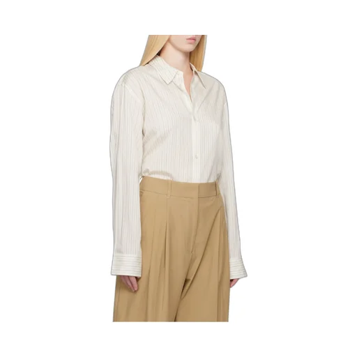 Studio Nicholson Striped Long-Sleeved Shirt