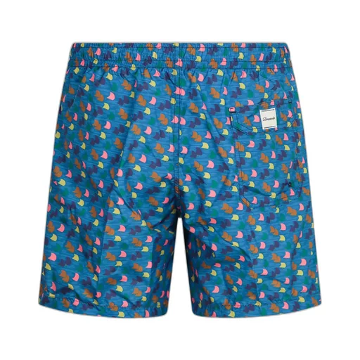 Drumohr Patterned Swim Shorts