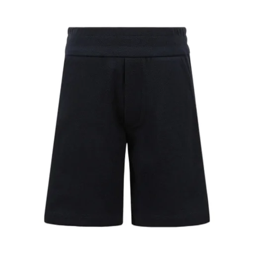 Moncler Enfant Tricolour-Trimmed Piquet Shorts
