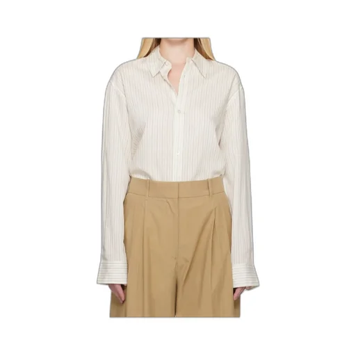 Studio Nicholson Striped Long-Sleeved Shirt