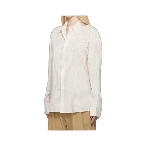 Studio Nicholson Striped Long-Sleeved Shirt