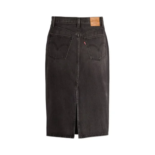 Denim Midi Skirt