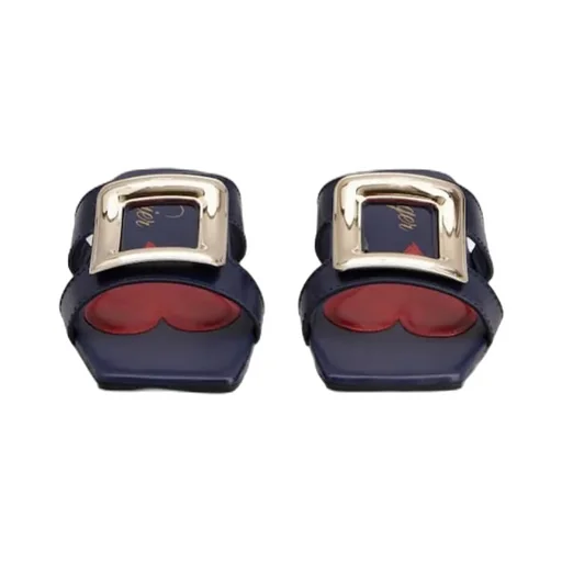 Viv' By The Sea Mules In Leather