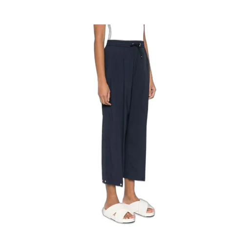Herno Lightweight Drawstring Cropped Trousers