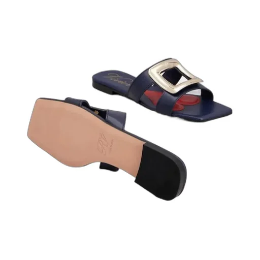 Viv' By The Sea Mules In Leather