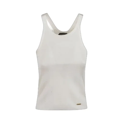 Tom Ford Logo-Plaque Knitted Top