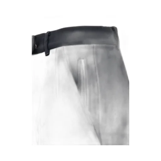 Casual Pants With Belt Loops