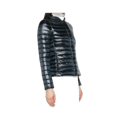 Zippered Quilted Down Jacket