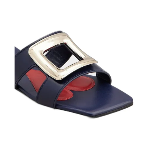 Viv' By The Sea Mules In Leather