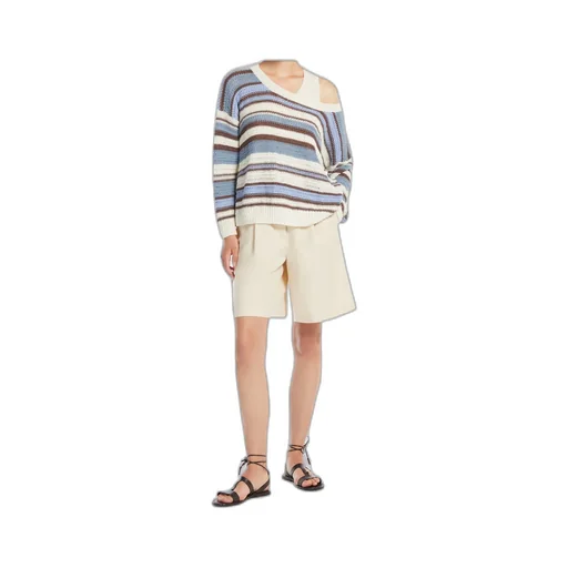 Crochet Linen Jumper