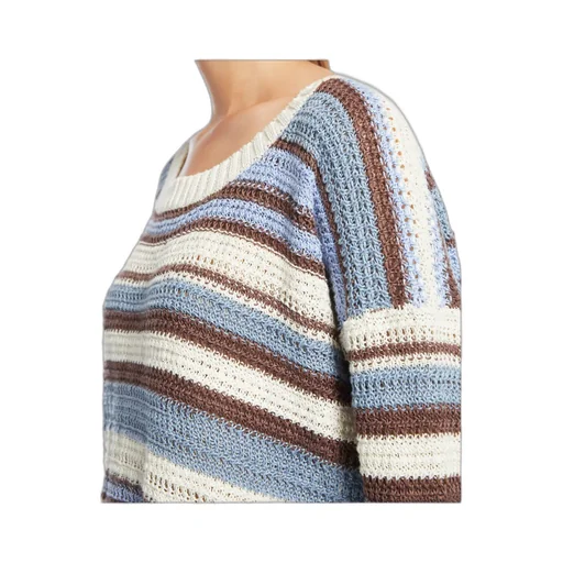 Crochet Linen Jumper