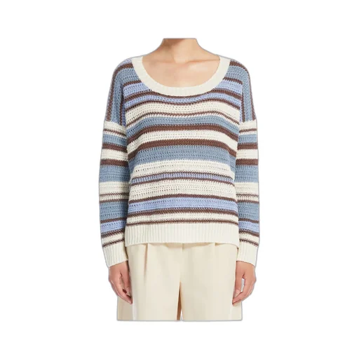 Crochet Linen Jumper