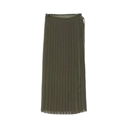 Ami Paris Pleated Maxi Skirt