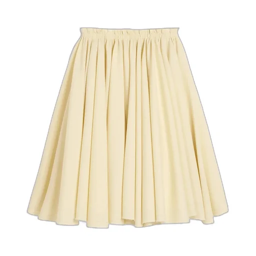 Ami Elastic Waist Midi Skirt