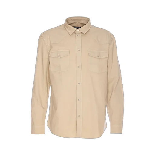 Dondup Regular Fit Snap Button Shirt