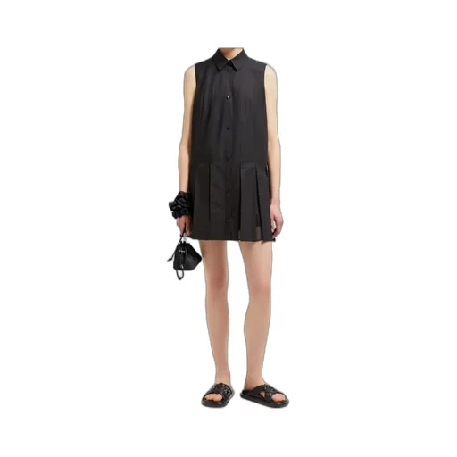 Moncler Sleeveless Mini Shirt Dress