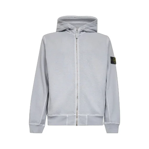 Stone Island Zip-Up Hooded Jacket