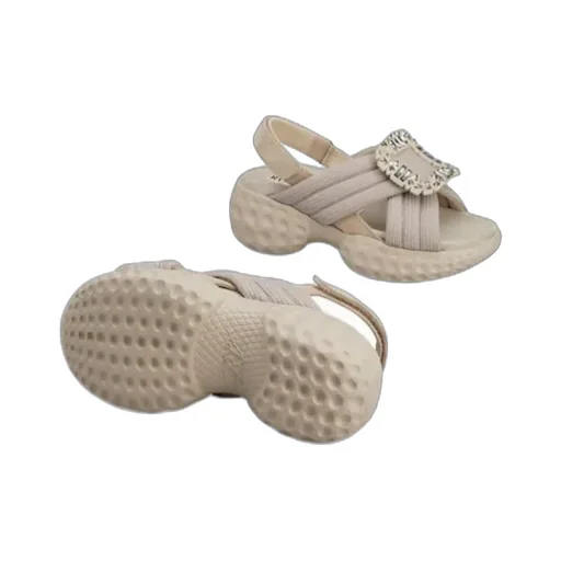Roger Vivier Viv' Run Light Embellished Sandals