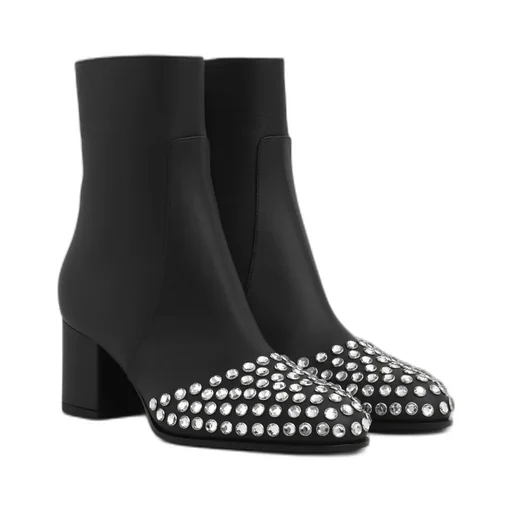 AlaÏA Strass Ankle Boots