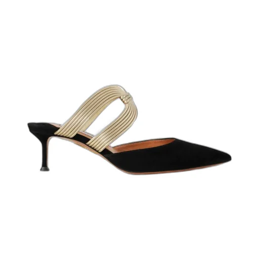 50Mm Suede Pumps
