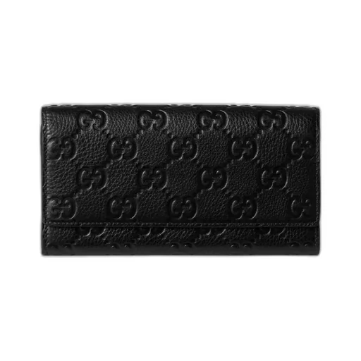 Emblem Long Wallet
