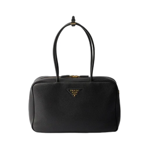 Prada Zip-Up Top Handle Bag