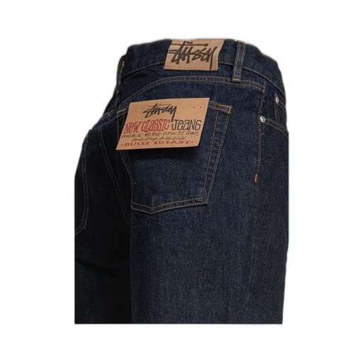 Stssy Mid Rise Straight Leg Jeans