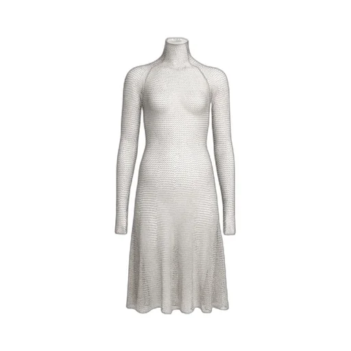 AlaÏA Mesh Knit Short Dress