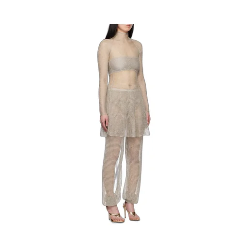 AlaÏA Mesh Knit Short Dress
