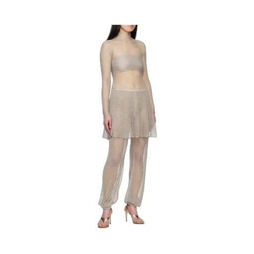 AlaÏA Mesh Knit Short Dress