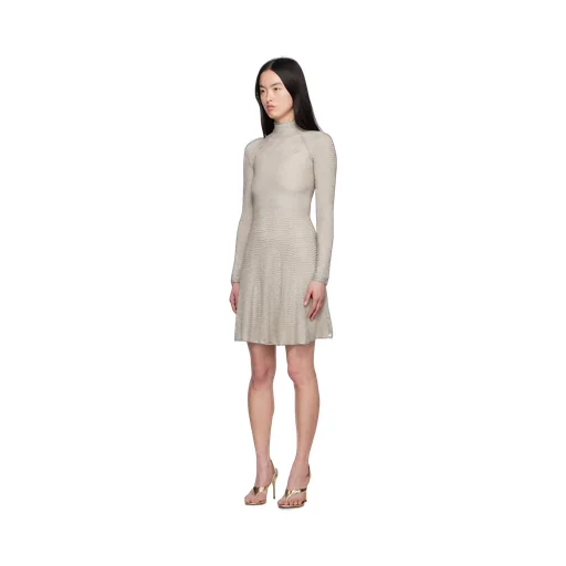 AlaÏA Mesh Knit Short Dress