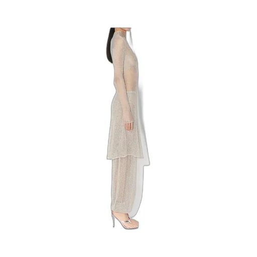 AlaÏA Mesh Knit Short Dress