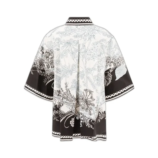 Elie Saab Graphic Printed Short Sleeved Shirt