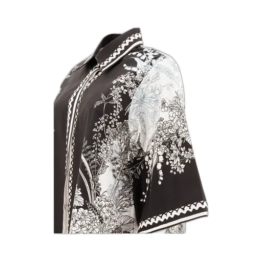 Elie Saab Graphic Printed Short Sleeved Shirt