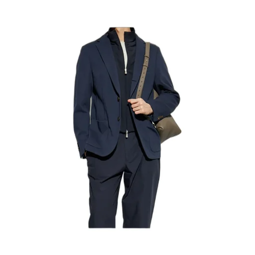 Lapel Long-Sleeved Suit Jacket