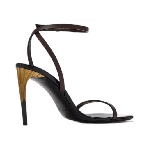 Ankle-Strap Heeled Sandals