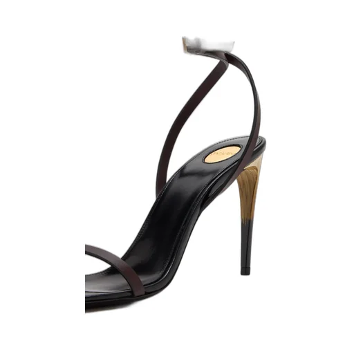Ankle-Strap Heeled Sandals