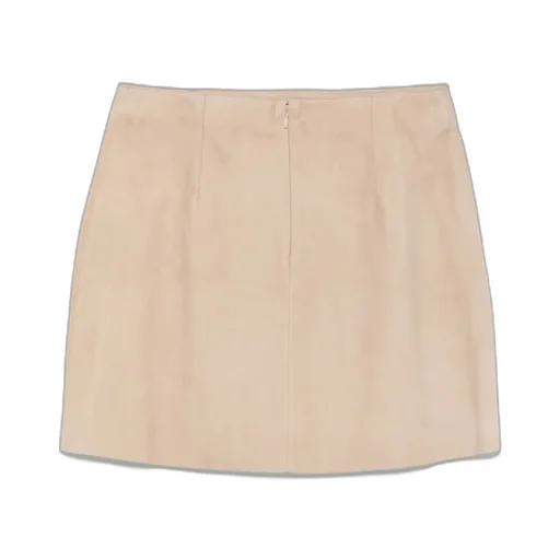 Suede Mini Skirt