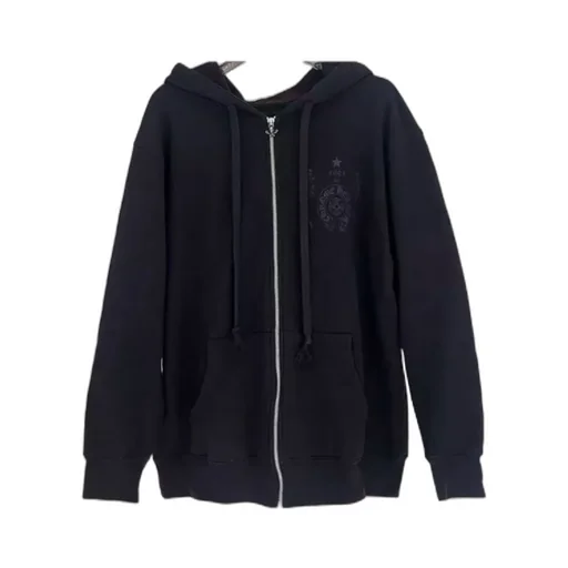 Hooded Zip-Up Sweatshirt
