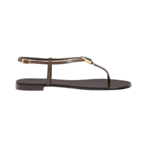 Giuseppe Zanotti Cameliee Embellished Flat Sandals