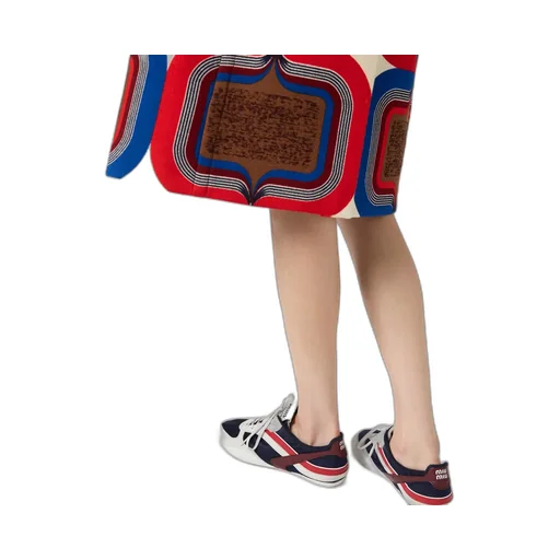 Gymnasium Technical Fabric And Suede Sneakers