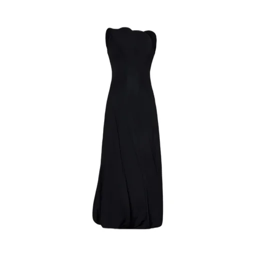 Black Strapless Dress
