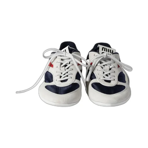 Gymnasium Technical Fabric And Suede Sneakers