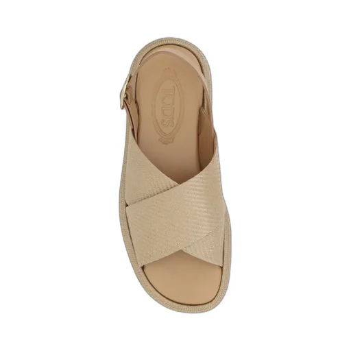 Tod's Crisscrossed Strap Sandals