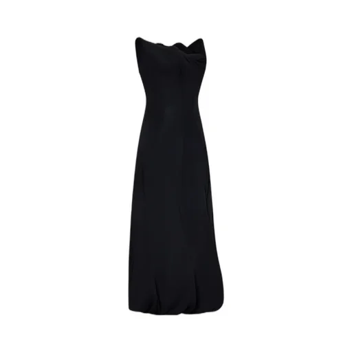 Black Strapless Dress