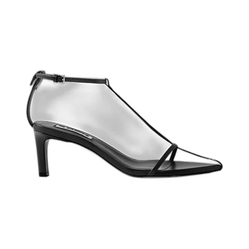 80Mm Leather Sandals