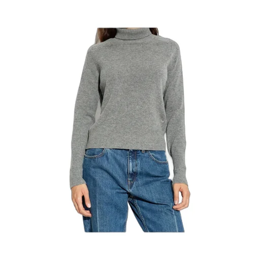Roll-Neck Logo-Detailed Sweater