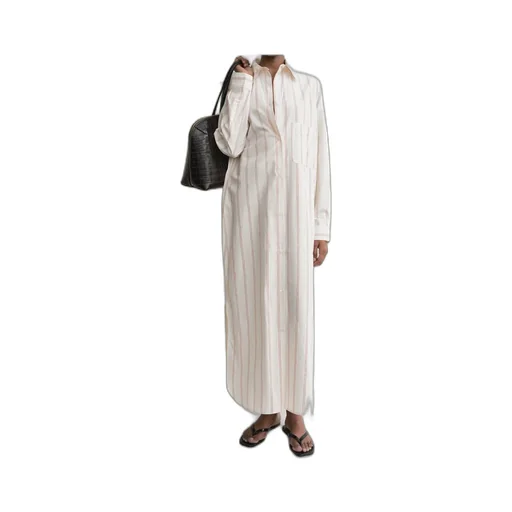 TotÊMe Striped Buttoned Dress