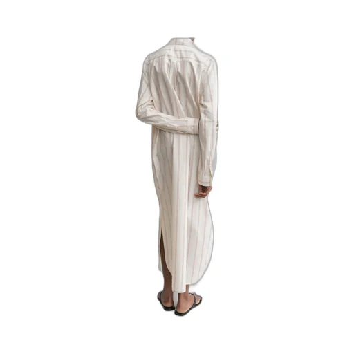 TotÊMe Striped Buttoned Dress