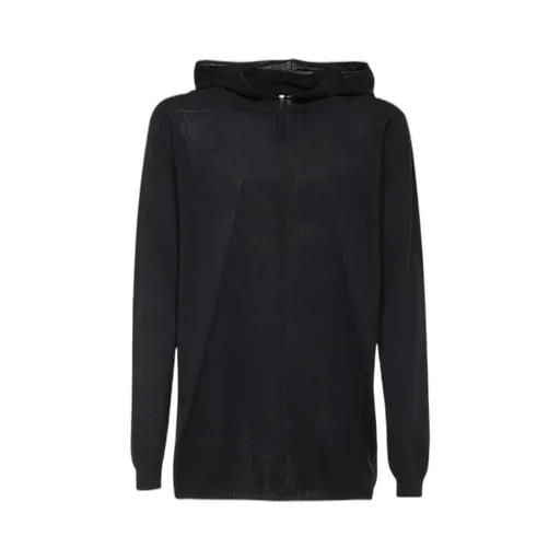 Organic-Cotton Fine-Knit Hoodie